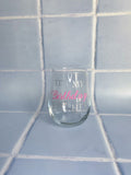 STEMLESS WINEGLASS (PERSONALISED)